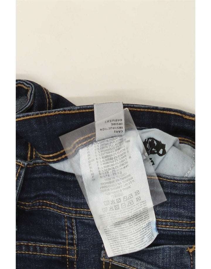 Diesel Dame Slim Jeans W36 L31 Blå Bomuld