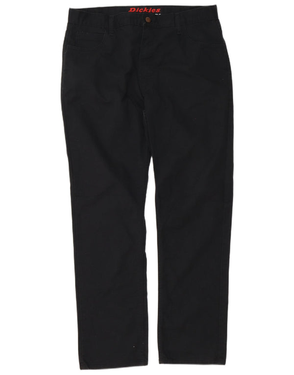 Dickies Straight Casual Bukser til mænd W36 L32 Sort Polyester
