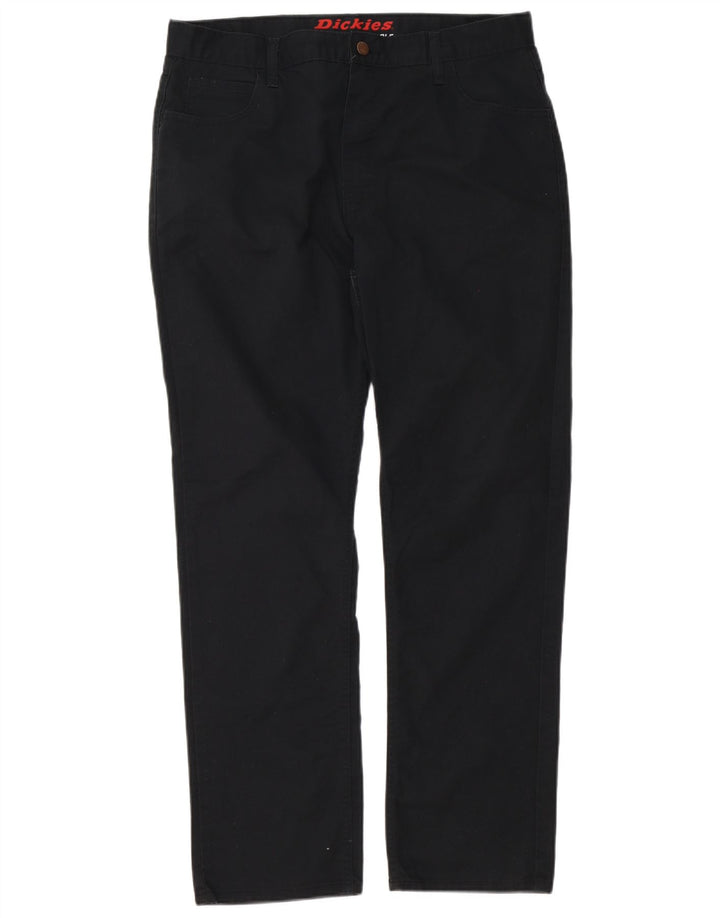 Dickies Straight Casual Bukser til mænd W36 L32 Sort Polyester