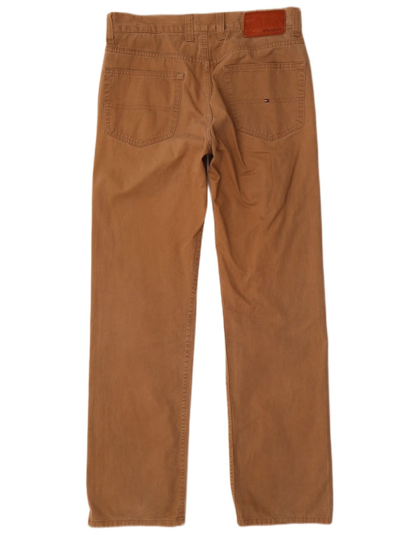 Tommy Hilfiger Lige Casual bukser til mænd W32 L32 brun bomuld