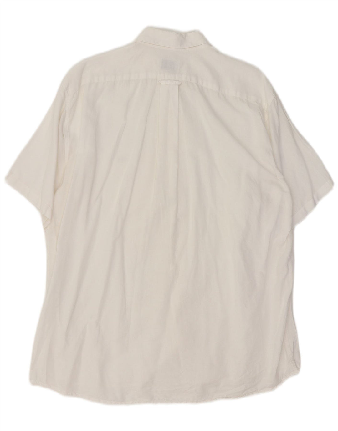 Lacoste Herre kortærmet skjorte str. 42 Large White