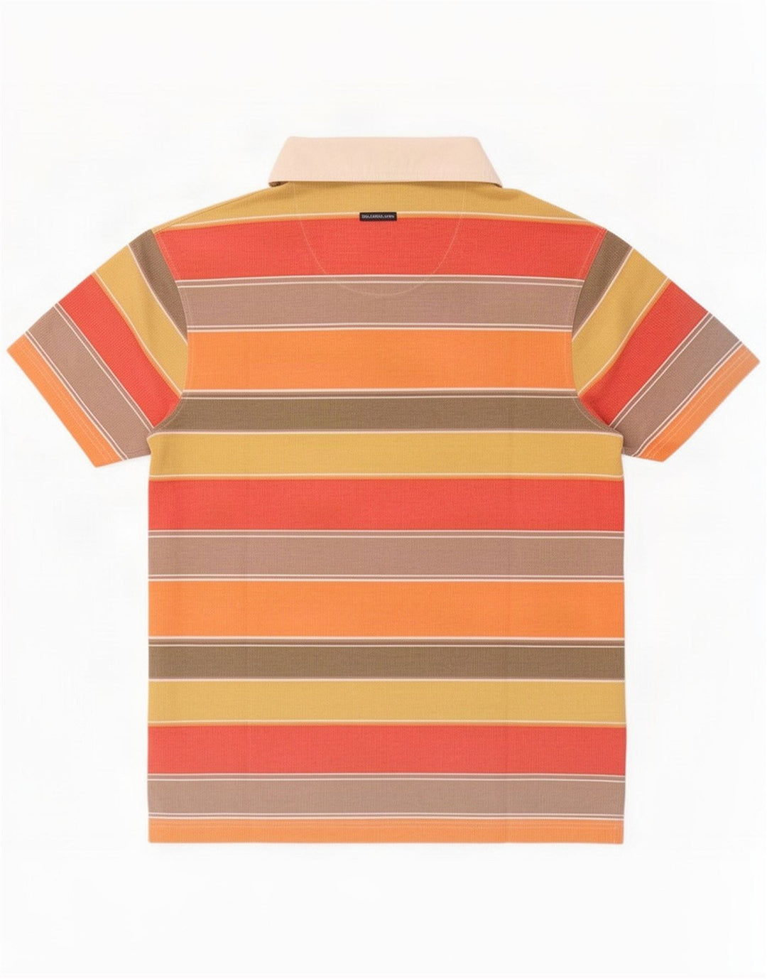 Marlboro Classics Poloshirt til mænd Stor flerfarvet stribet bomuld