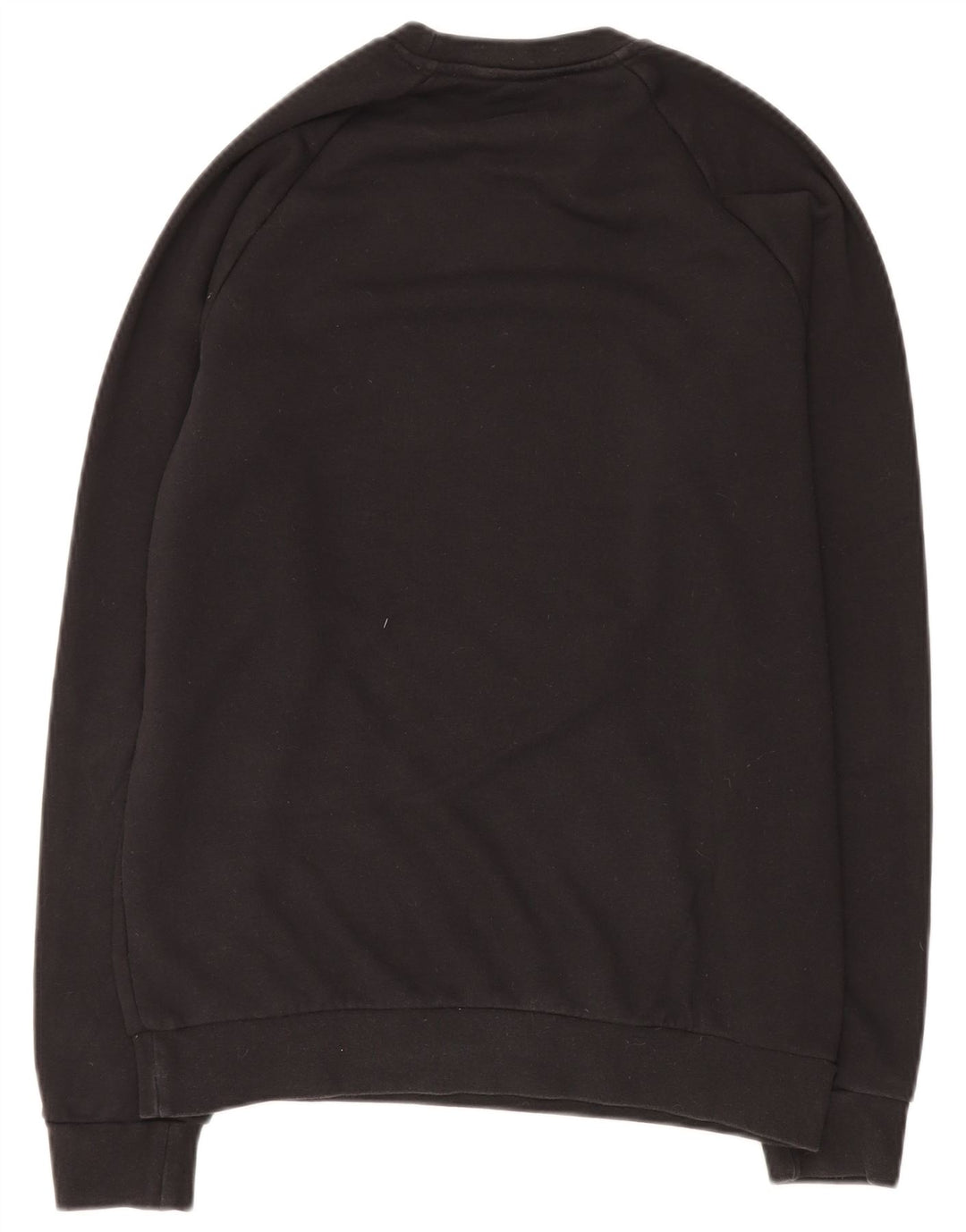 ADIDAS Grafisk Sweatshirt-trøje til drenge 15-16 år Sort bomuld