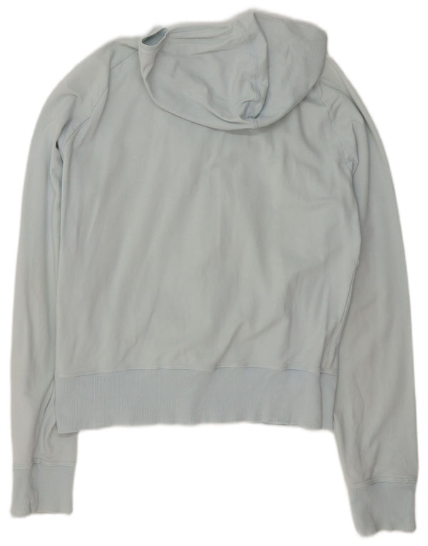 Freddy Dame Hoodie Jumper UK 16 Large Blue Cotton