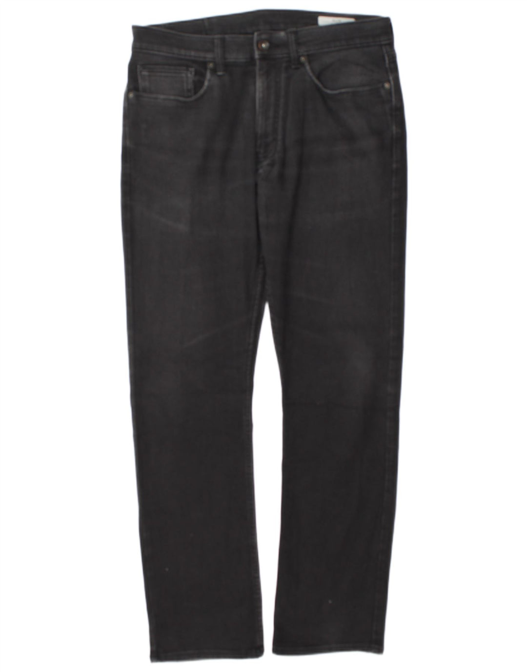 Marks & Spencer Herre Slim Jeans W32 L31 Sort Bomuld