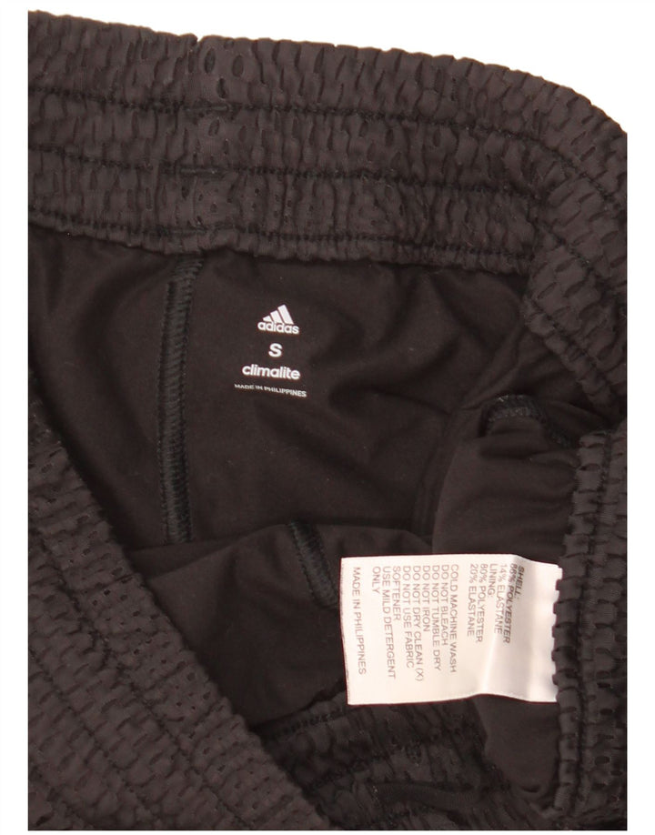Adidas sportsshorts til kvinder UK 10 Small Black Polyester