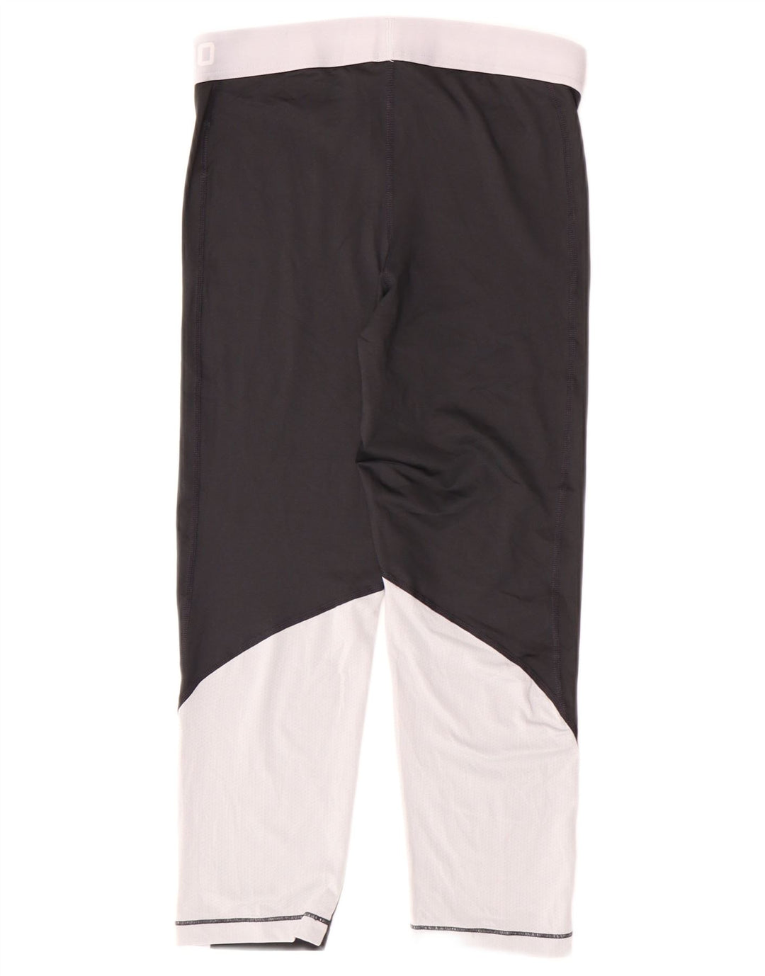 Nike Dame Dri Fit Leggings UK 14 Medium Black Polyester Sports