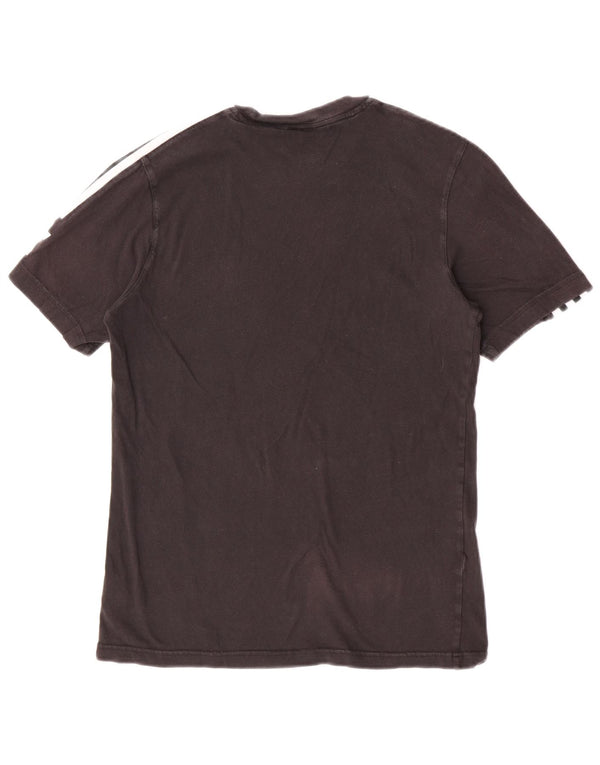 Adidas Kortærmet T-Shirt til mænd XS Sort Bomuld Sports