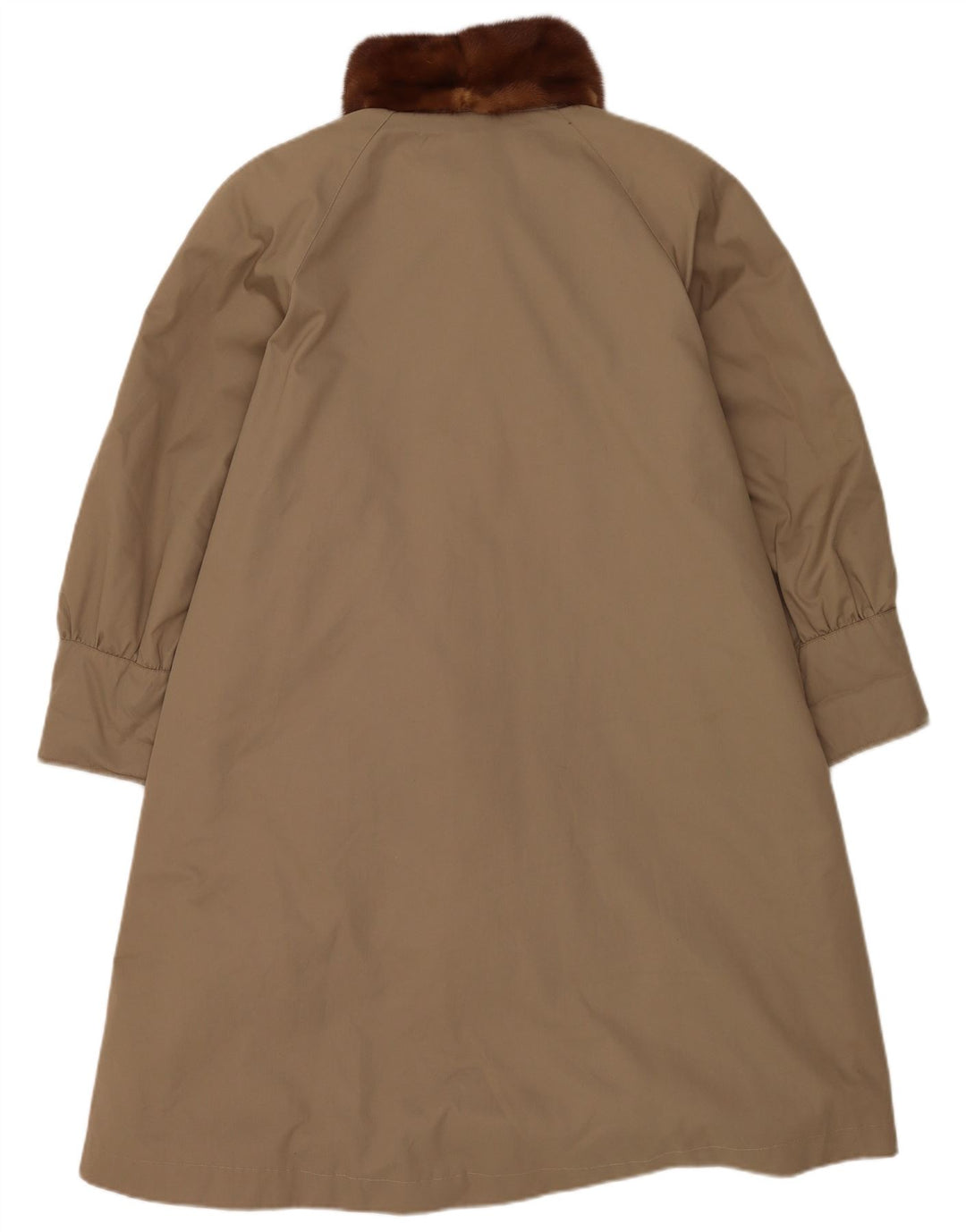 CONBIPEL Oversize overfrakke til kvinder IT 42 Medium Brun Polyester