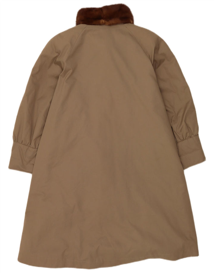 CONBIPEL Oversize overfrakke til kvinder IT 42 Medium Brun Polyester