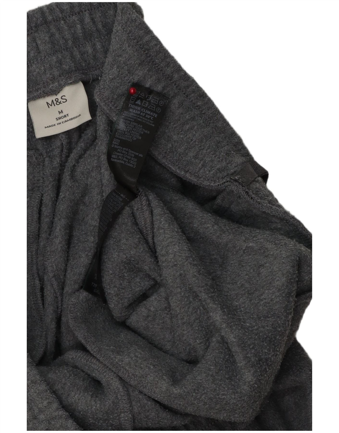 Marks & Spencer Dame fleece træningsdragt Bukser UK 12 Medium Grey