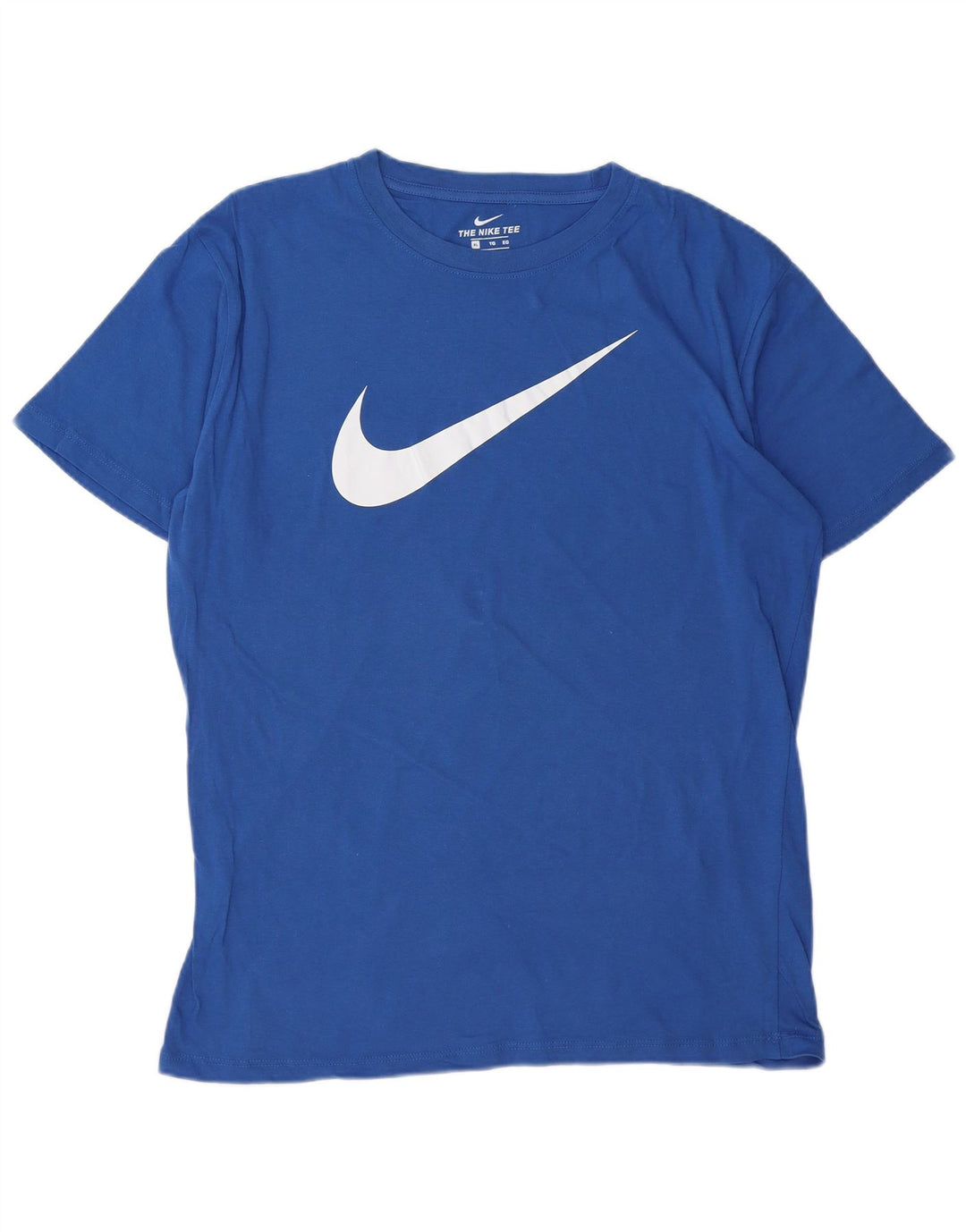 NIKE Mens Graphic T-Shirt Top XL Blue Cotton