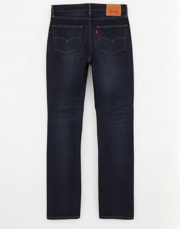 Levi's Herre 511 Slim Jeans W32 L34 Marineblå Bomuld