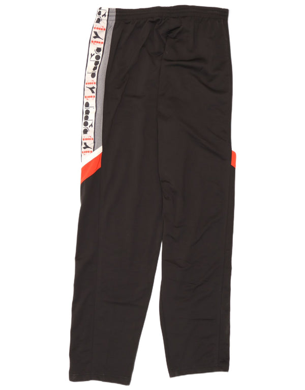 Diadora Herre grafisk træningsdragt Bukser UK 46 XL Sort Colourblock