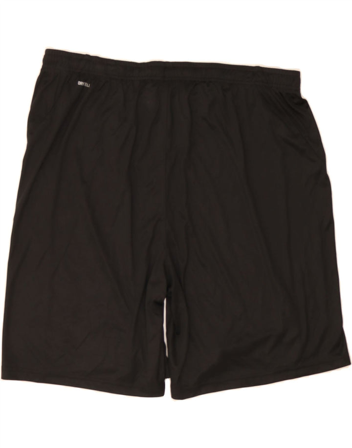 PUMA Mens Sport Shorts 2XL Black Polyester Vintage Puma and Second-Hand Puma from Messina Hembry 