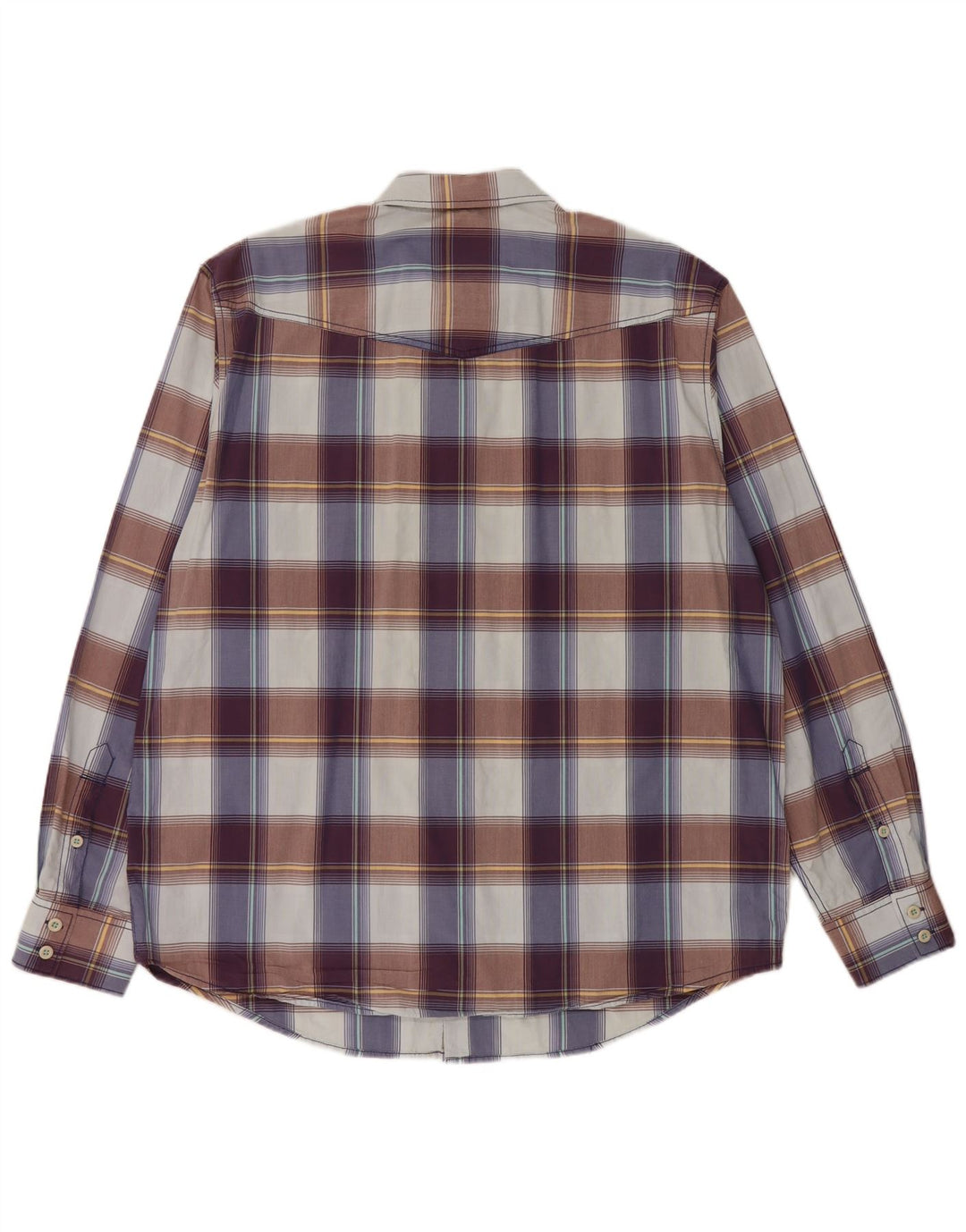 TOMMY BAHAMA Herreskjorte XL Flerfarvet ternet bomuld