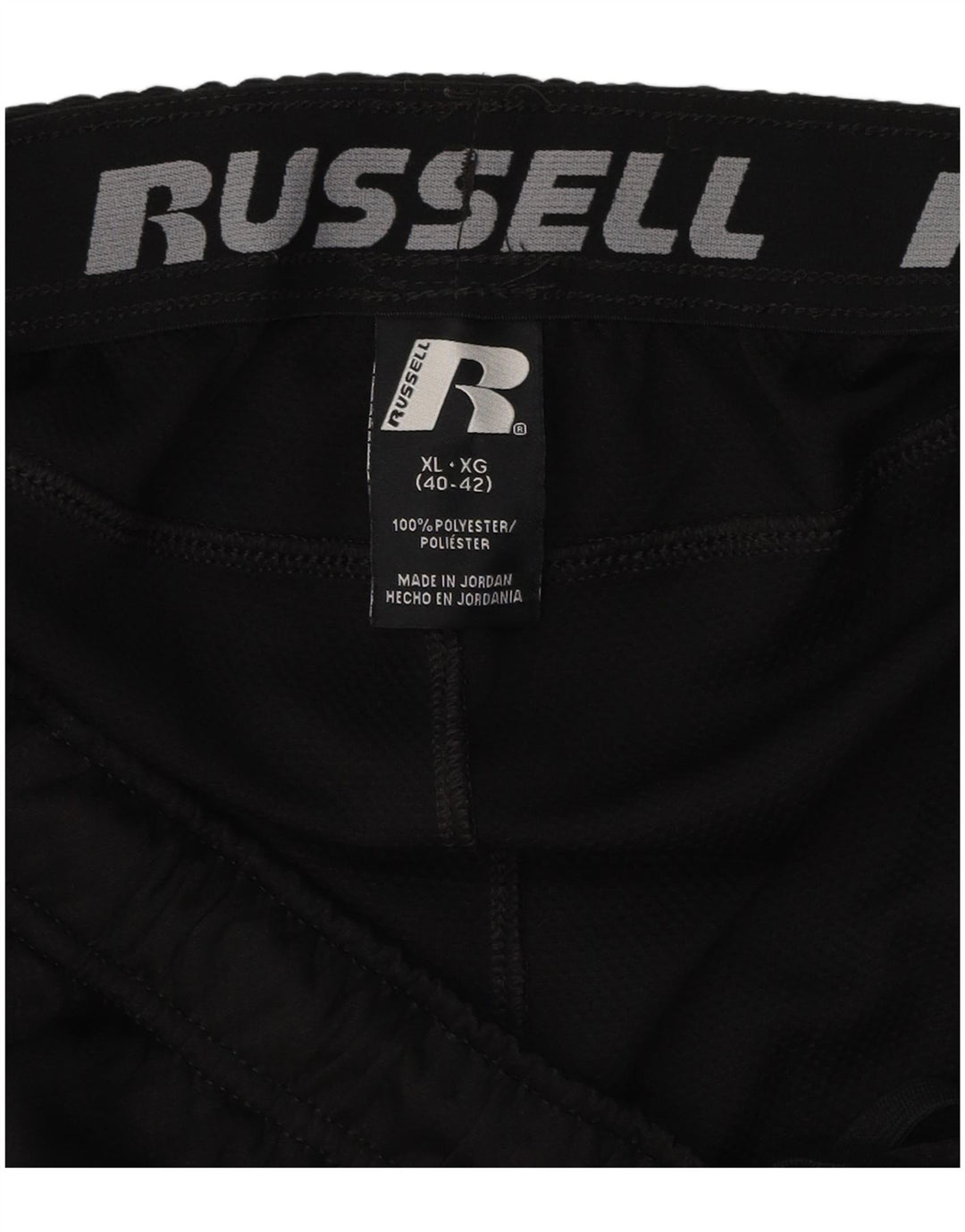 RUSSELL ATHLETIC Herre sportsshorts XL sort polyester