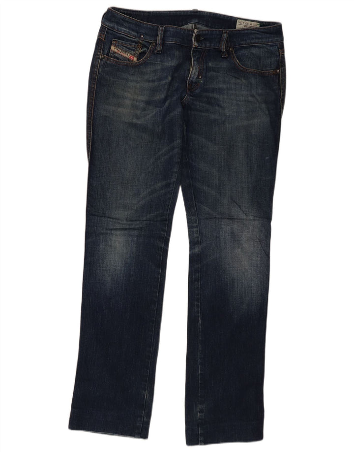Diesel Dame Lhela Slim Jeans W30 L31 Blå Bomuld