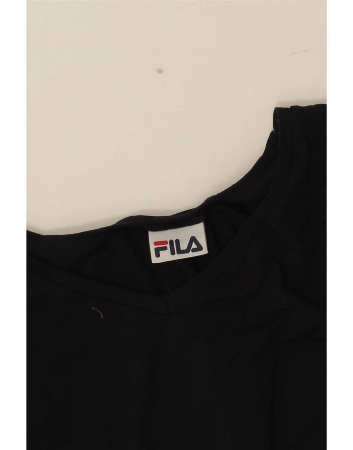 Fila Herre T-Shirt Top Lille Marineblå