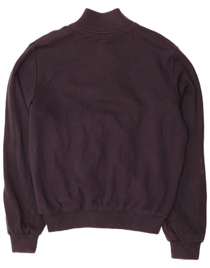 WOOLRICH Herre Bomber Vendbar Jakke UK 40 Stor Rød Nylon