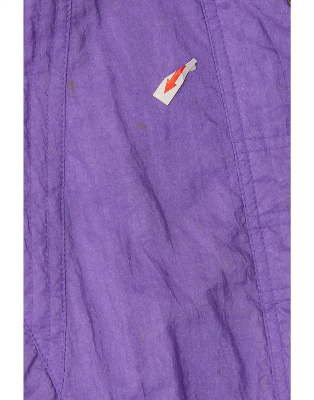 Rodeo Dame Oversized Regnjakke EU 42 Stor Lilla Nylon