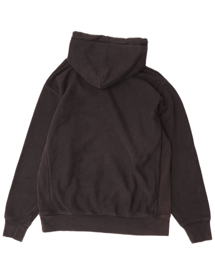 Champion Herre Reverse Weave Hoodie Jumper Large Sort Bomuld