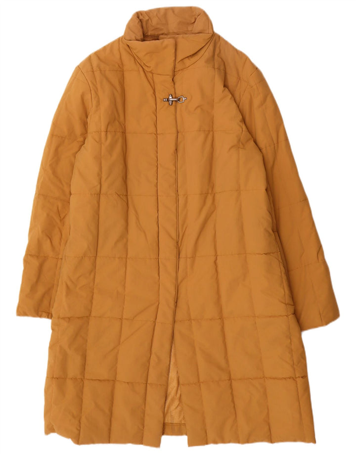 Slam Dame Polstret Frakke UK 16 Stor Brun Nylon