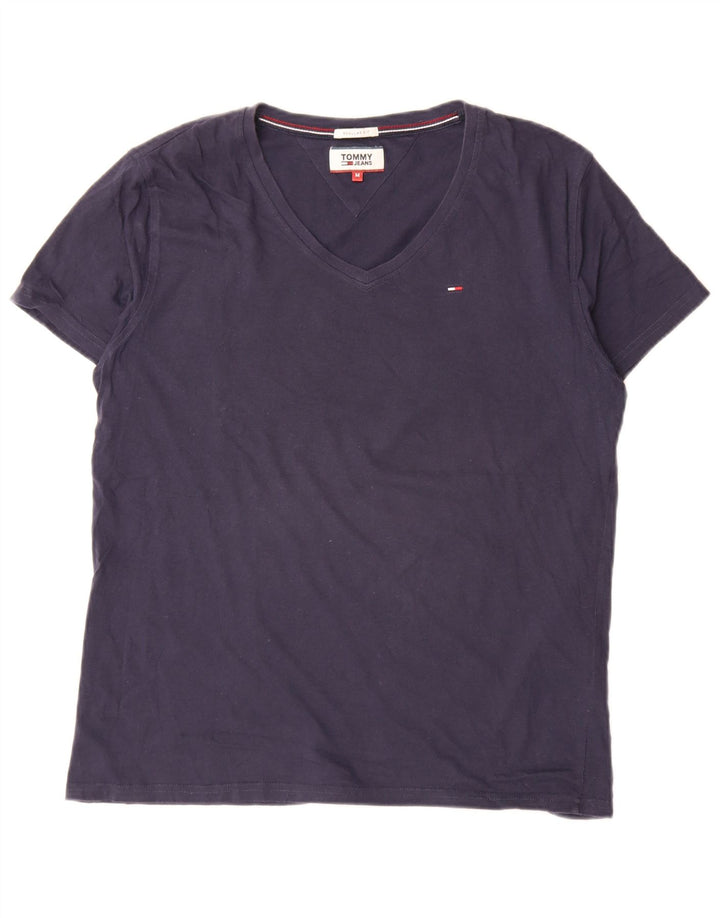 Tommy Hilfiger Herre Regular Fit T-shirt Top Medium Marineblå Bomuld