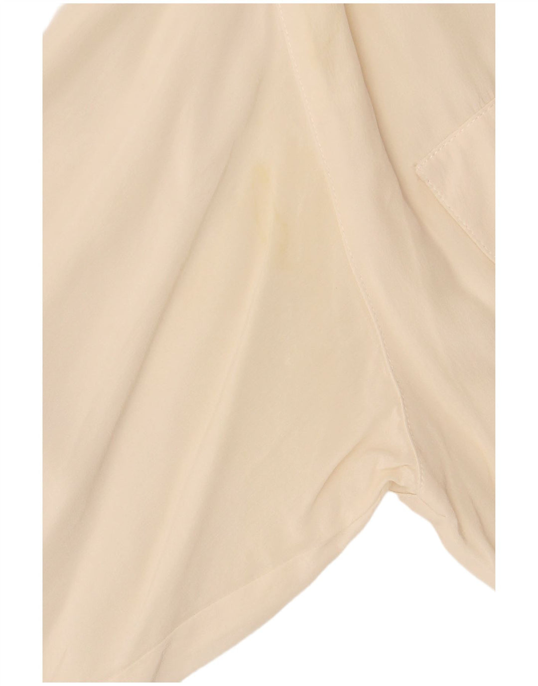 VINTAGE Dameskjorte UK 12 Medium Off White