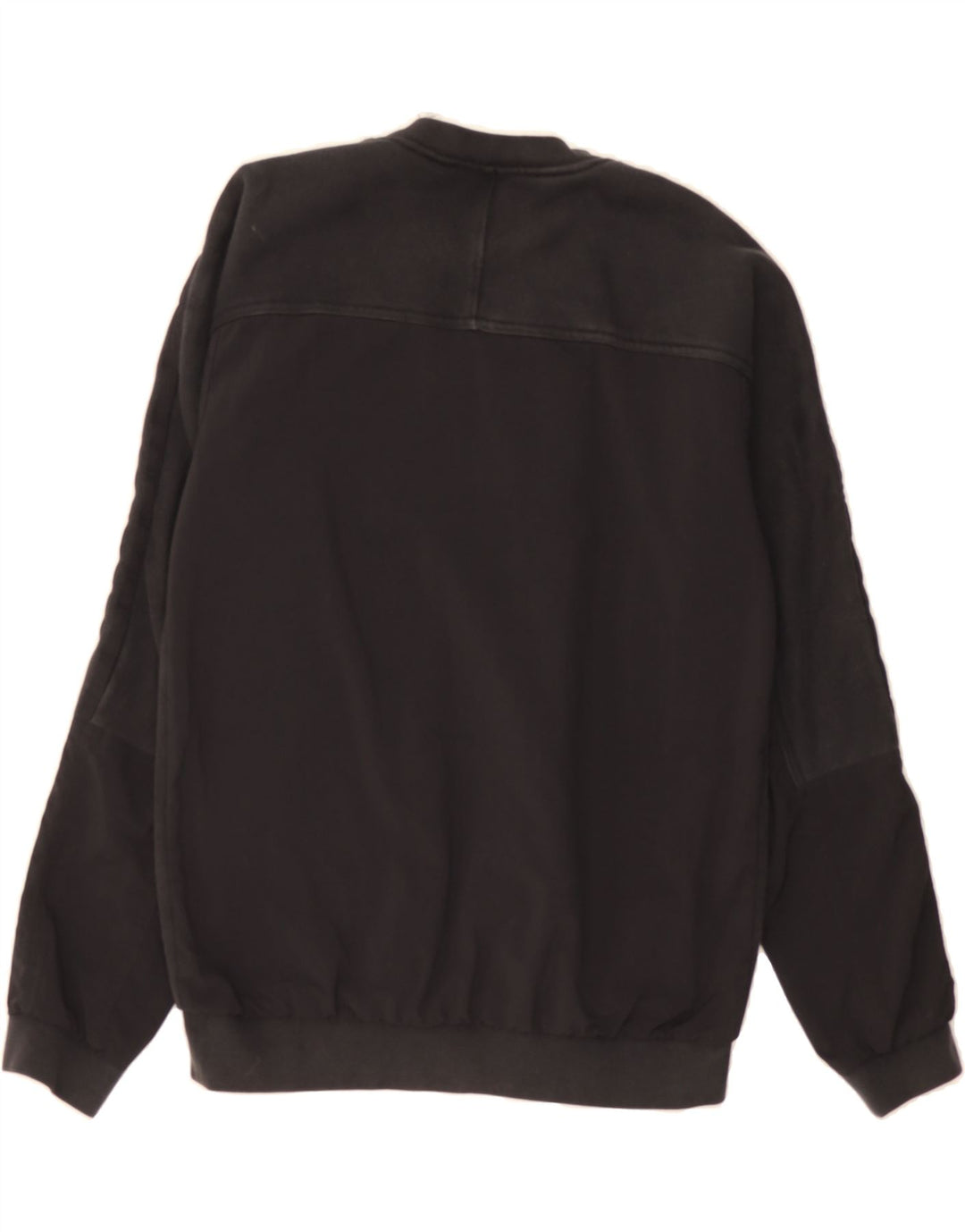 ADIDAS Mens Sweatshirt Jumper Small Black Vintage Adidas and Second-Hand Adidas from Messina Hembry 