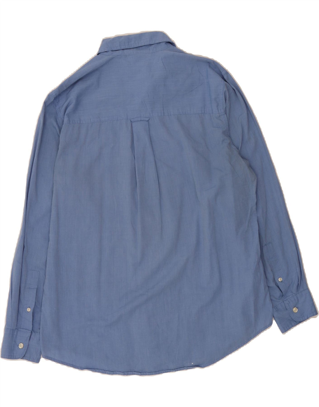 CHAPS Mens Shirt Medium Blue Cotton Vintage Chaps and Second-Hand Chaps from Messina Hembry 