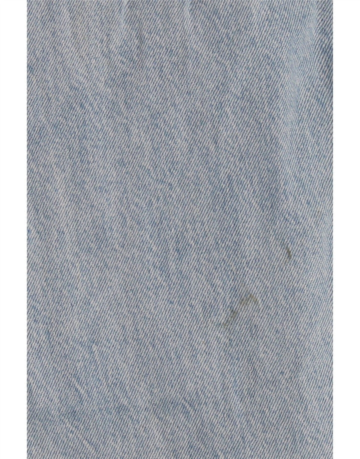 LEVI'S Dame Ribcage Straight Jeans W31 L29 Blå Bomuld