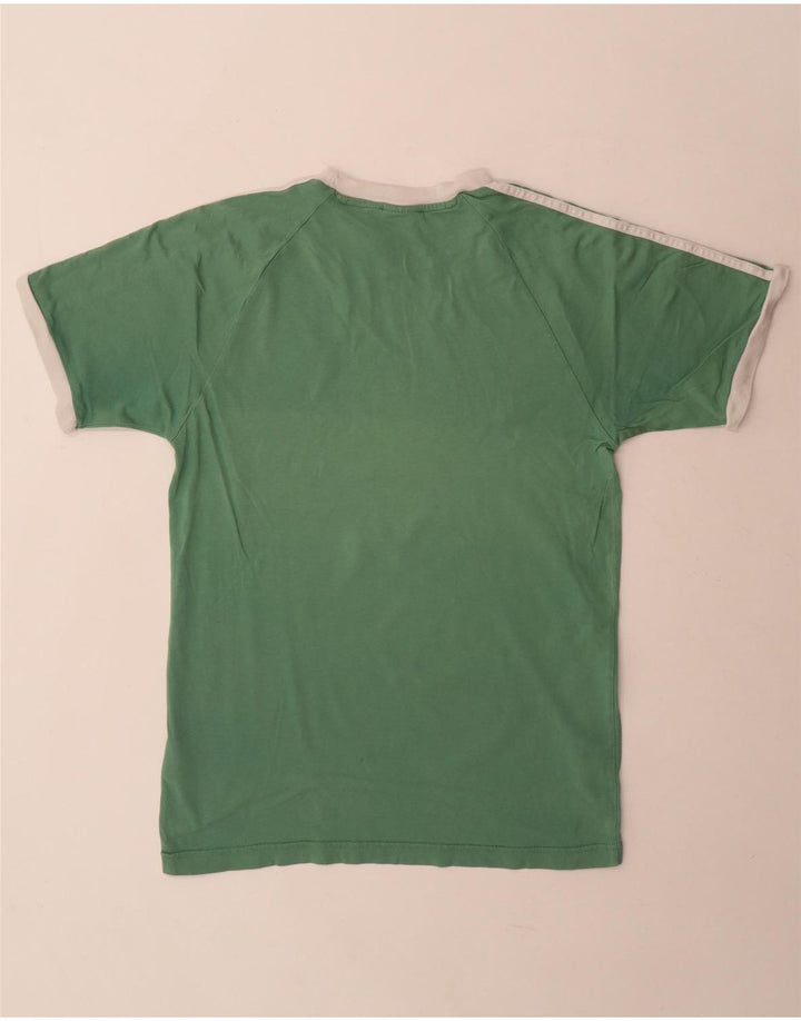 Adidas Herre T-Shirt Top Lille Grøn Bomuld