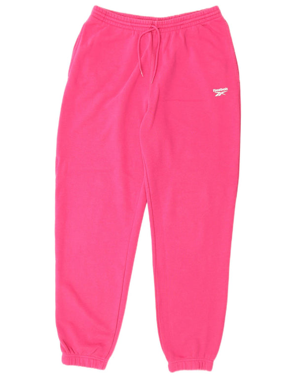 Reebok træningsdragt til kvinder Joggers UK 14 Medium Pink Bomuld