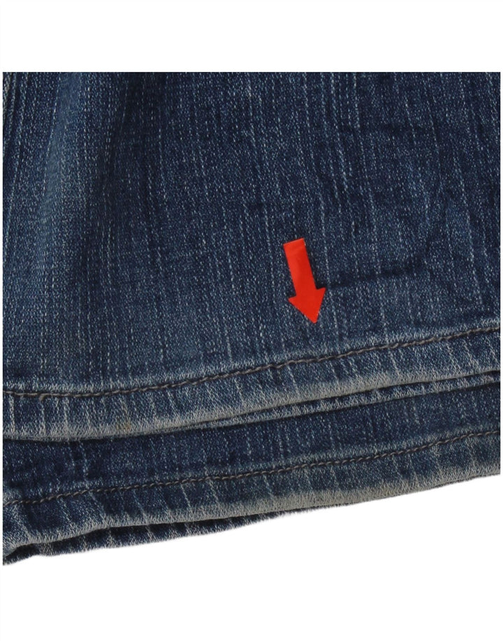 Levi's Dame 518 Super Low Bootcut Jeans W30 L30 Blå Bomuld
