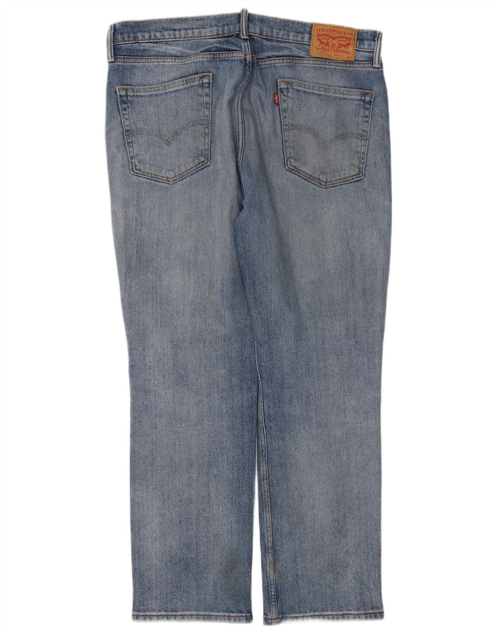 Levi's Herre 514 lige jeans W36 L30 blå bomuld
