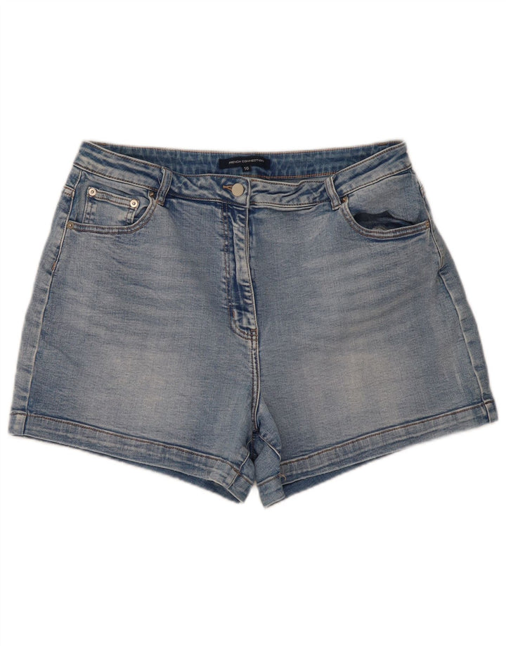 FRENCH CONNECTION Womens Denim Shorts UK 16 Large W34  Blue Cotton