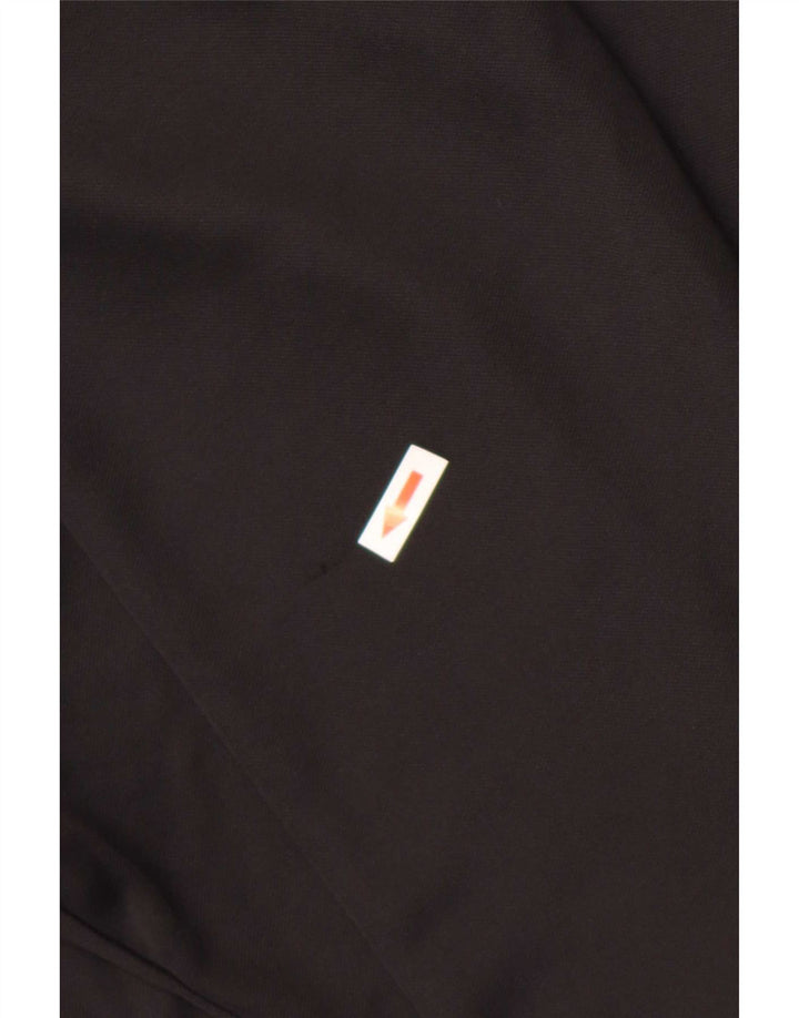 Adidas Herre Aeroready Zip Neck Pullover Træningsdragt Top Stor Sort Polyester