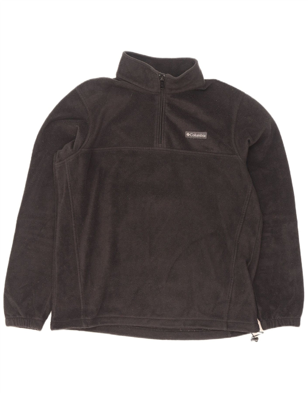 Columbia herre lynlås hals fleece jumper stor sort polyester