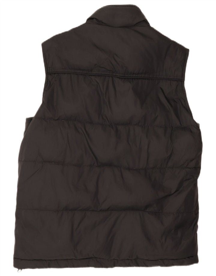 ESPRIT Herre Polstret Gilet UK 38 Medium Sort Nylon