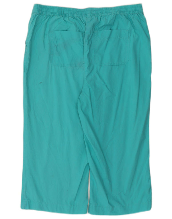 Marks & Spencer Bermuda Shorts til kvinder UK 16 Large W36 L18 Turkis