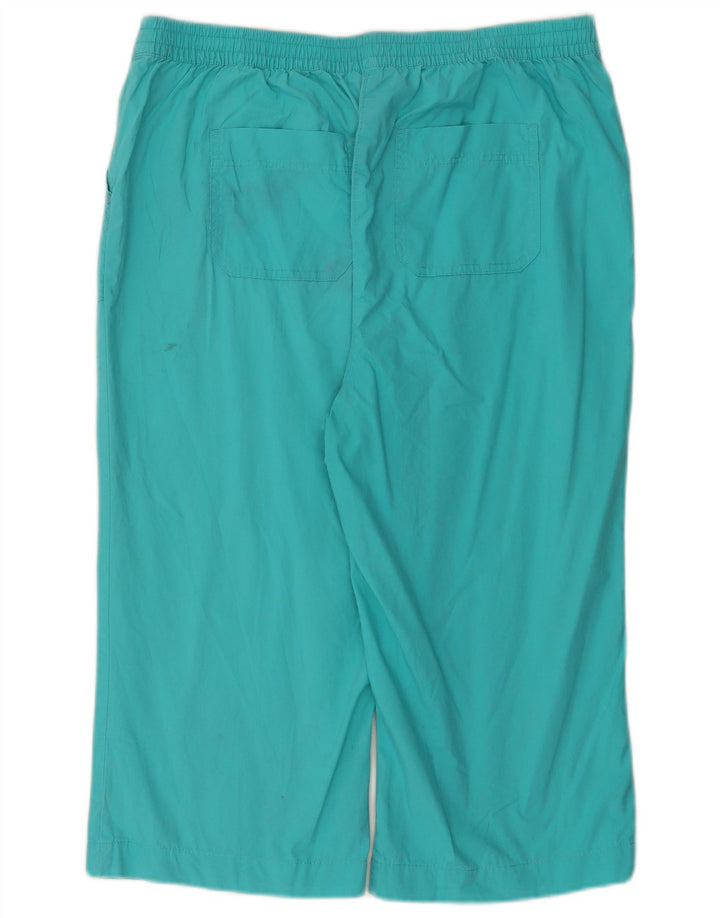 Marks & Spencer Bermuda Shorts til kvinder UK 16 Large W36 L18 Turkis