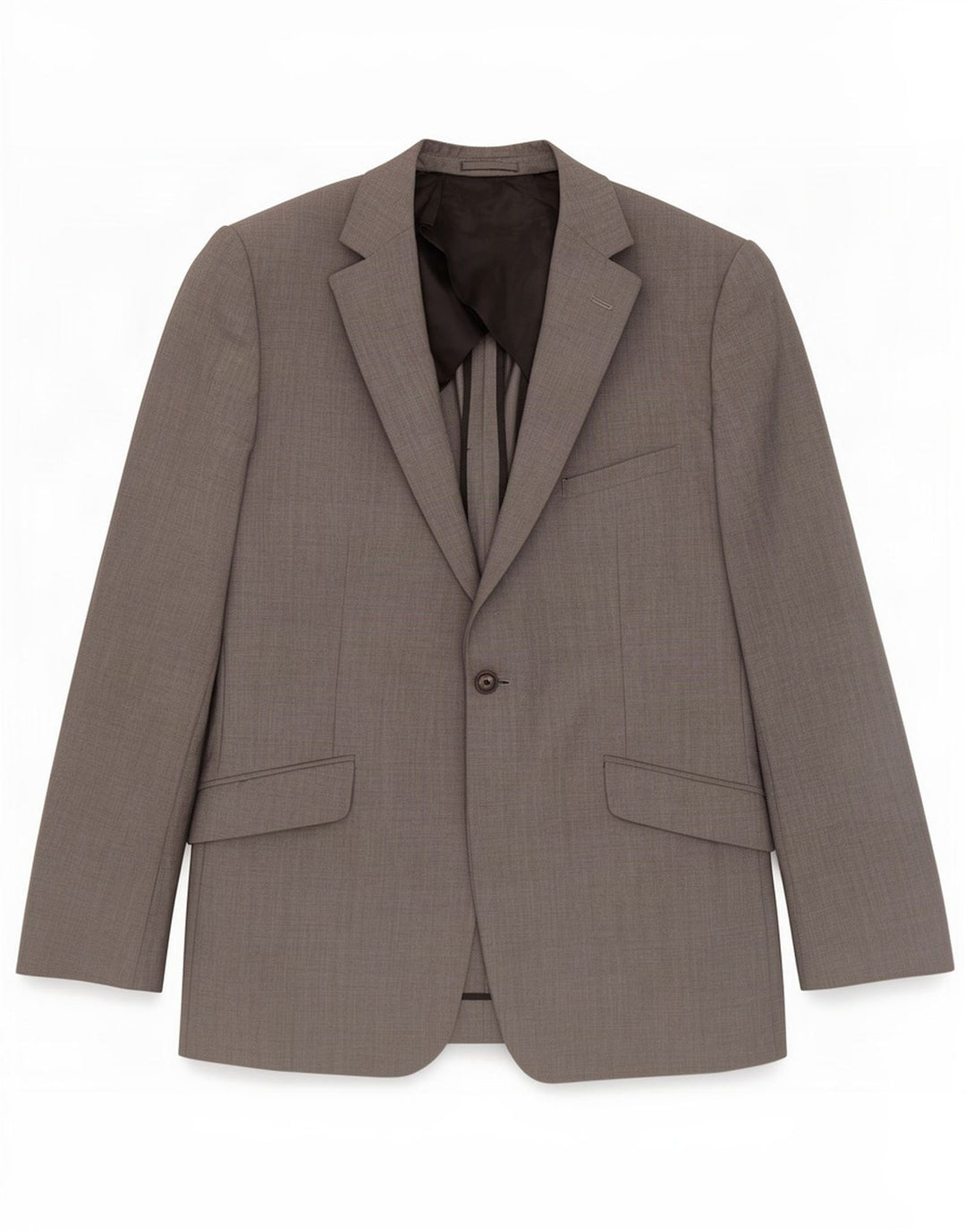 Reiss Herre 1-knap blazerjakke UK 42 XL Grå uld