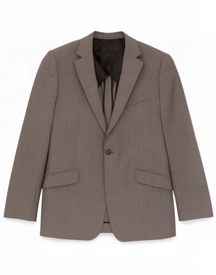 Reiss Herre 1-knap blazerjakke UK 42 XL Grå uld