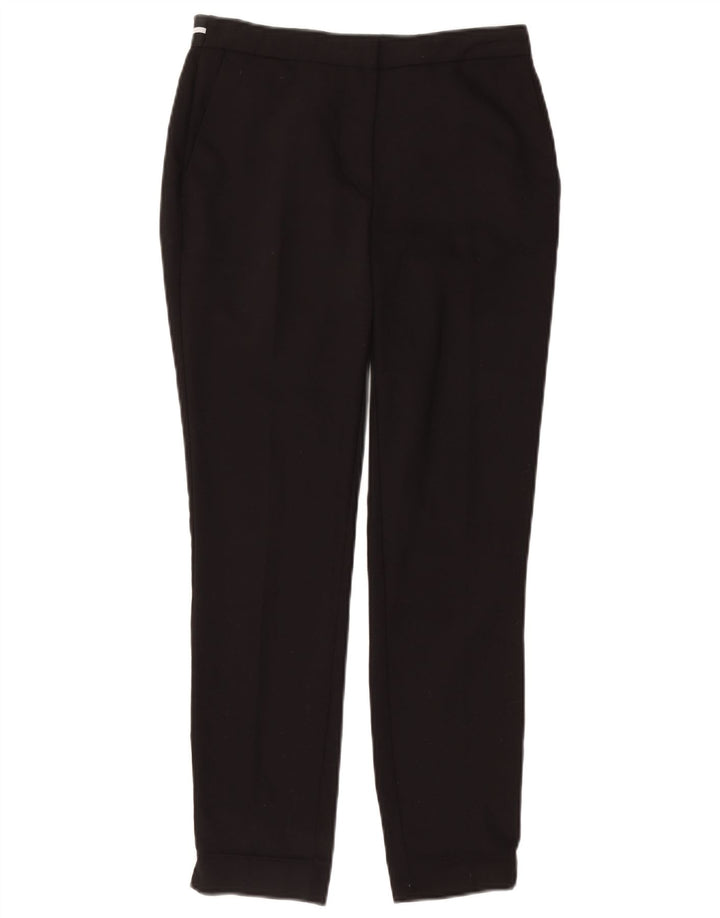 Zara Dame Slim Chino Bukser Small W26 L26 Sort