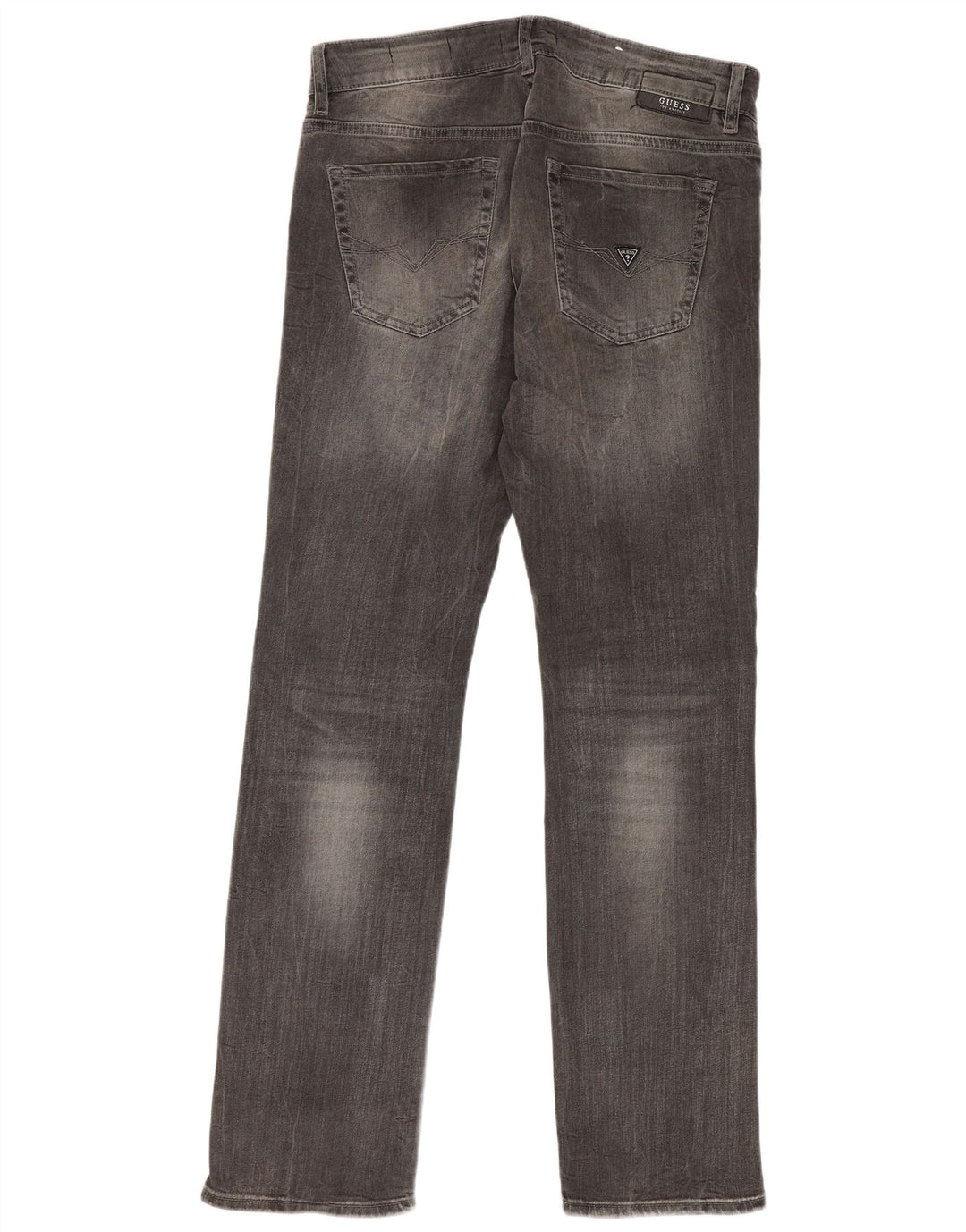 Guess Herre Angels Slim Jeans W30 L32 Grå Bomuld