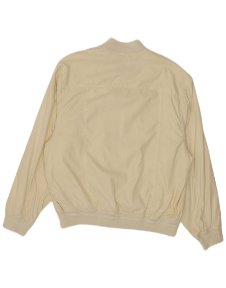 Les Copains Bomberjakke til mænd IT 48 Medium Off White