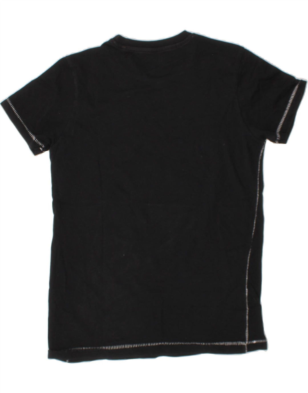 GUESS Boys Graphic T-Shirt Top 9-10 Years Black Cotton Vintage Guess and Second-Hand Guess from Messina Hembry 