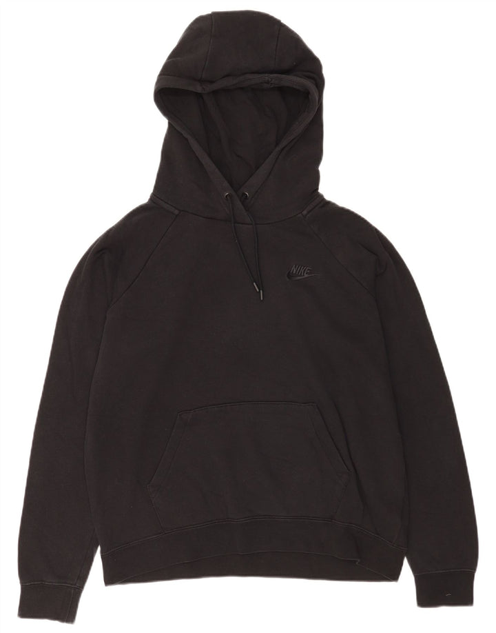 Nike Herre hættetrøje Jumper Medium Sort Bomuld