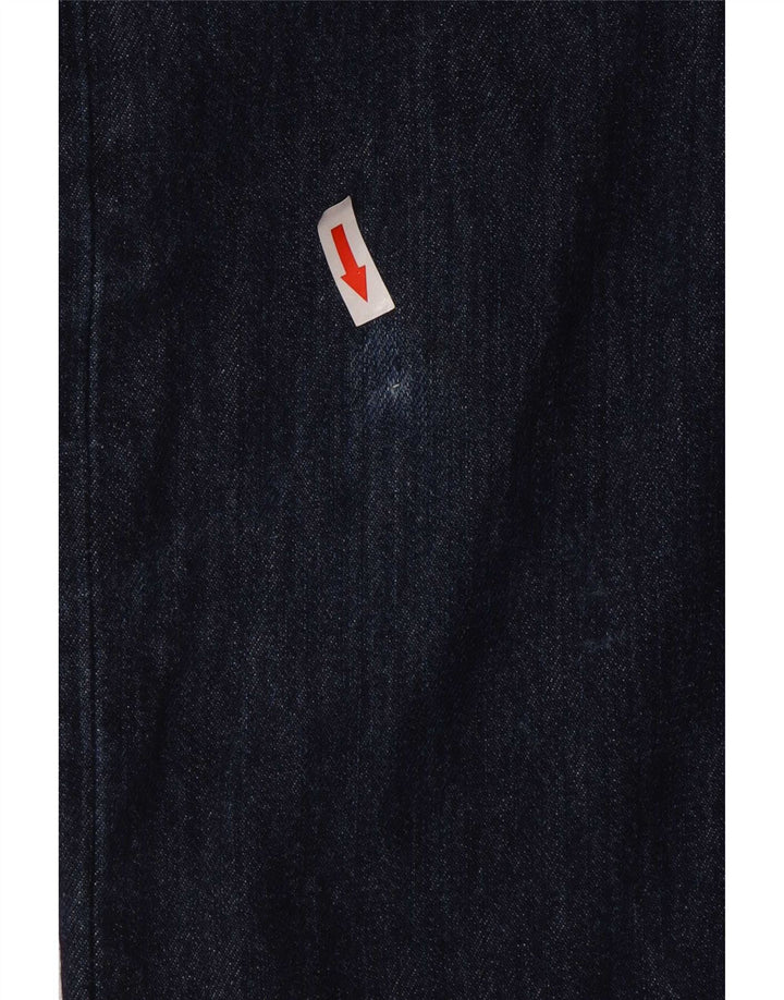 Levi's Herre 501 Straight Jeans W33 L34 Blå Bomuld